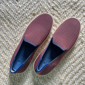 Rothy’s Tangerine Triple Stitch Sneakers